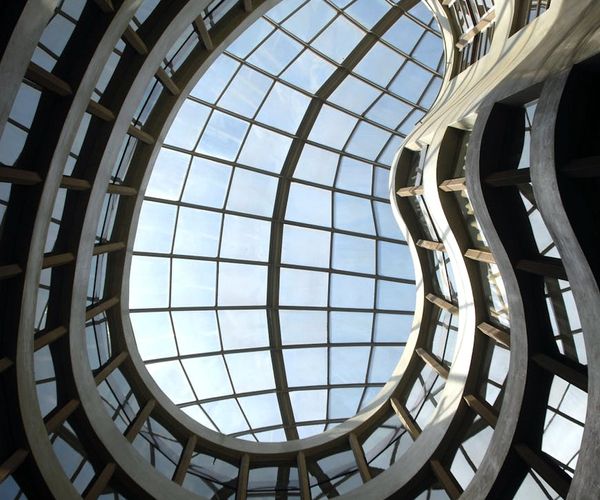 Symmetric abstract pattern representing order and harmony